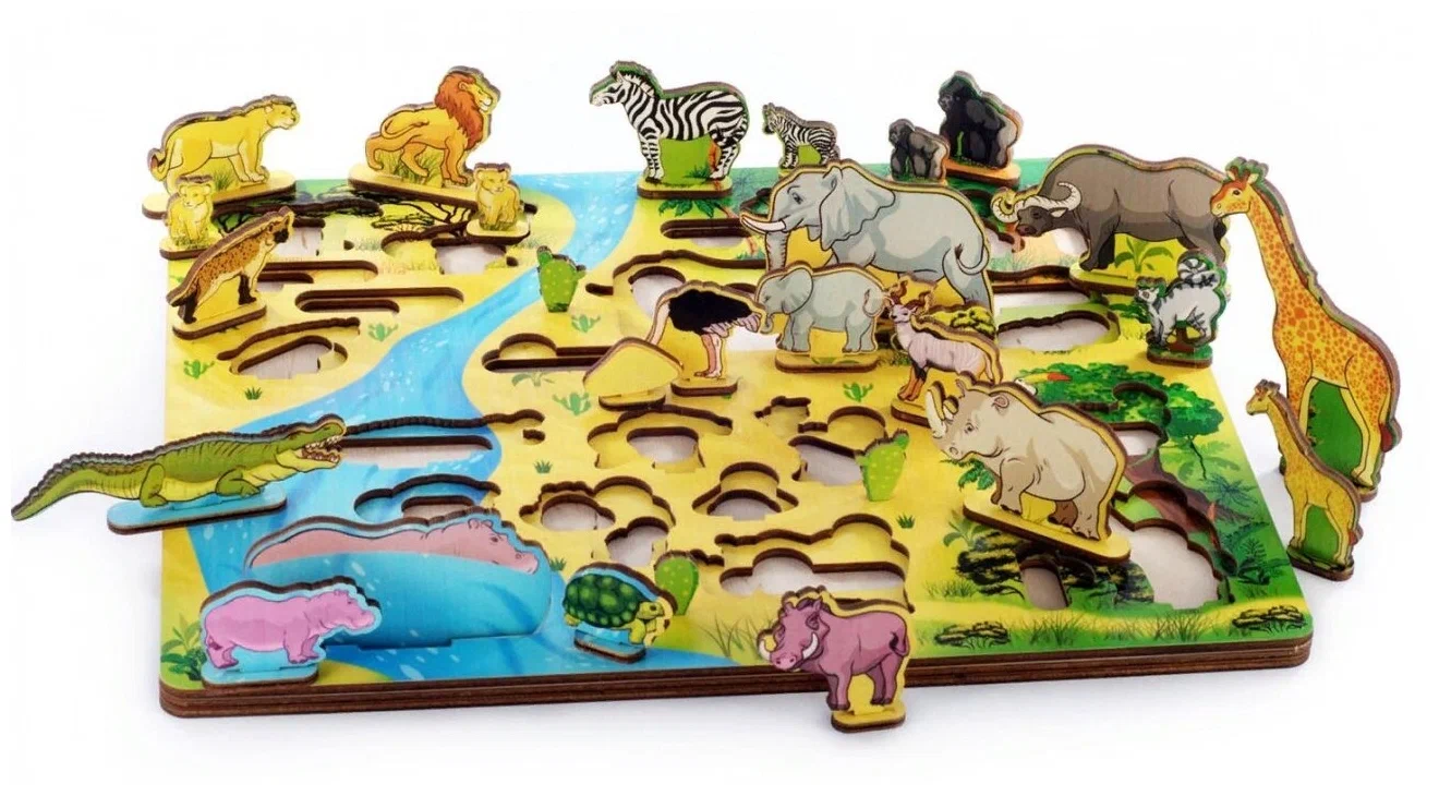 Развивающие игрушки из дерева-изюминка Кантонской выставки 