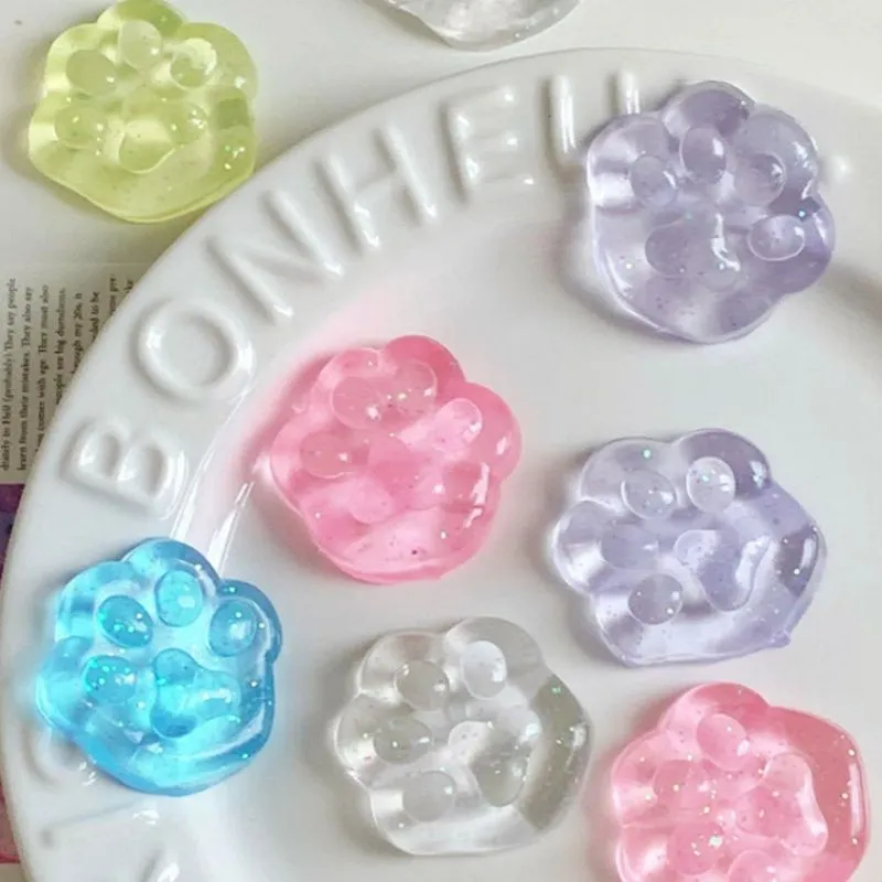 Доставка игрушек для снятия стресса из Китая: Кошачьи лапы с блестками