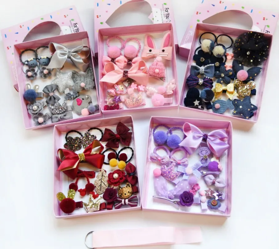 Набор аксессуаров для волос в подарок маленькой принцессе с доставкой из Китая