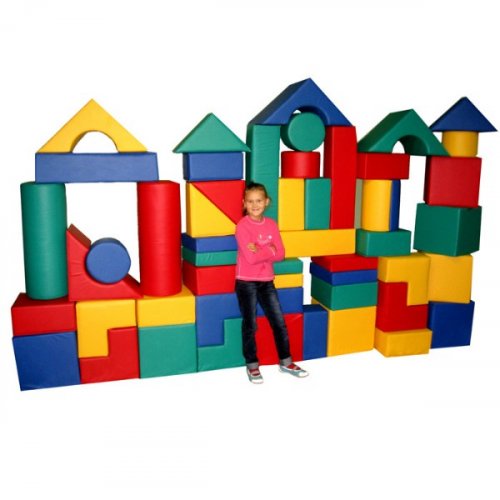 Доставка из Китая детских мягких конструкторов