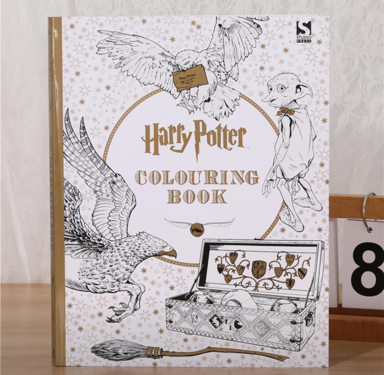 Гарри Поттер раскраска.