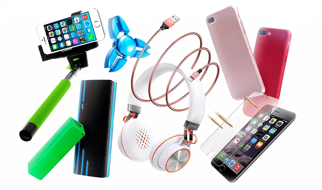 Аксессуары для телефонов оптом из Китая.