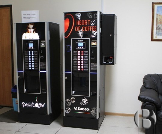 Доставка вендингового кофейного аппарата из Китая через компанию ПЭК Гуанчжоу