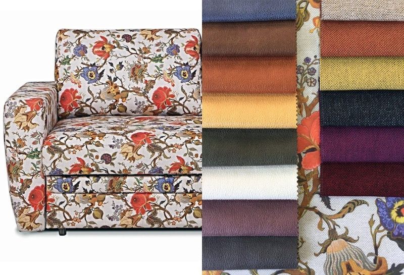 Доставка из Китая в Россию оптом тканей для мягкой мебели
