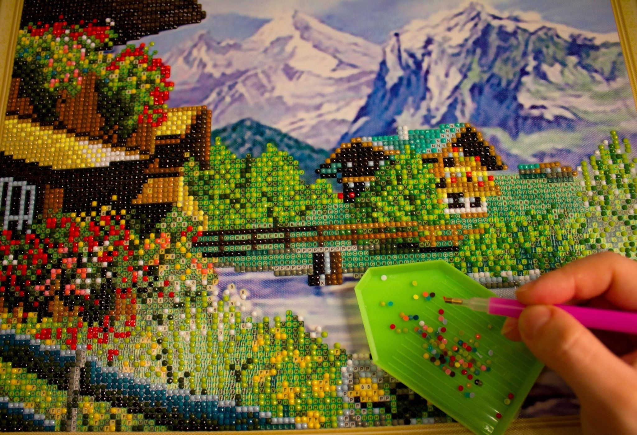 Доставка алмазной мозаики из Китая в Россию