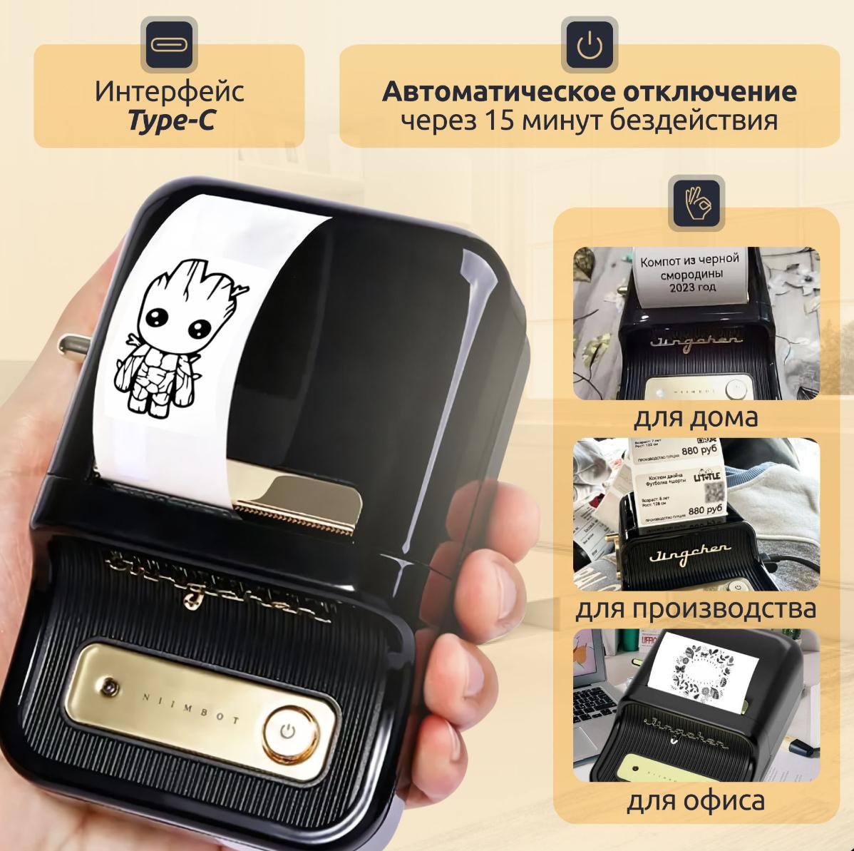 Доставка из Китая принтер термо  Zldrill B21.