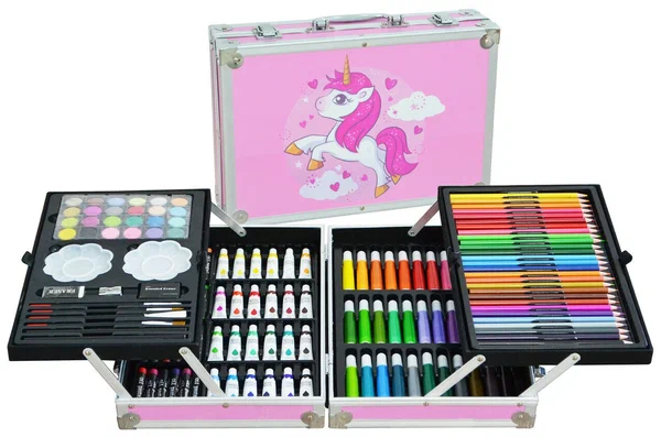 Набор для рисования в чемоданчике для девочек с доставкой из Китая в Россию