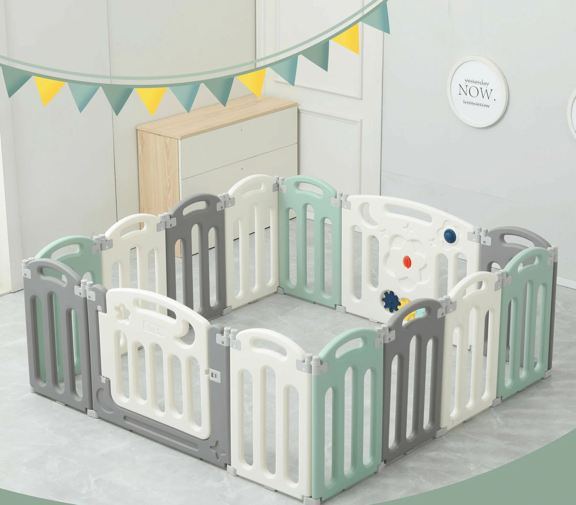 Доставка из Китая большой детский игровой манеж.