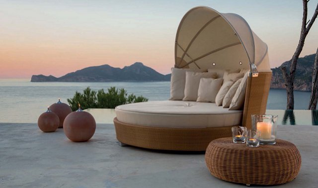 Доставка из Китая мебели для пляжного отдыха