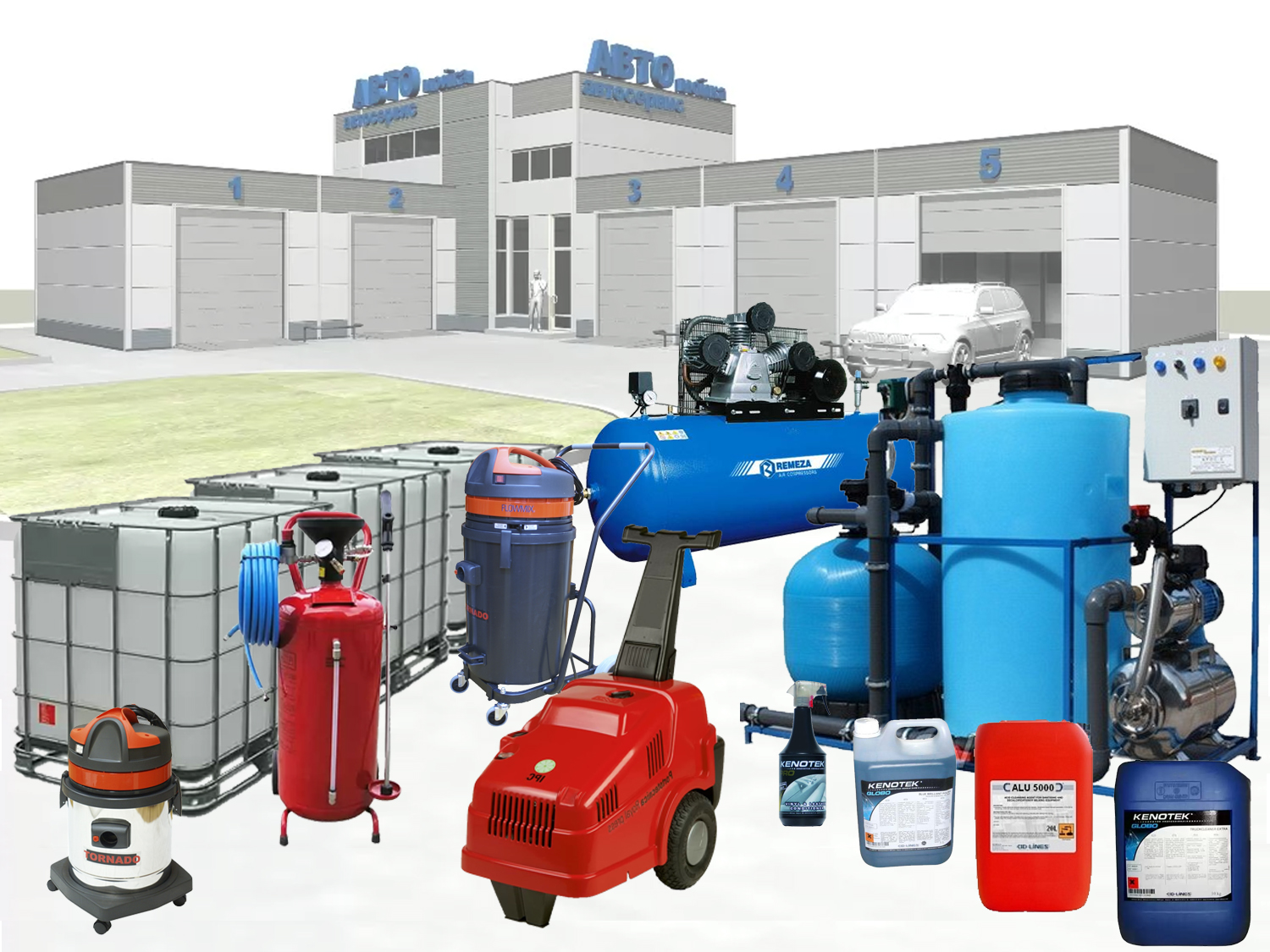 Доставка из Китая оборудования для мойки самообслуживания