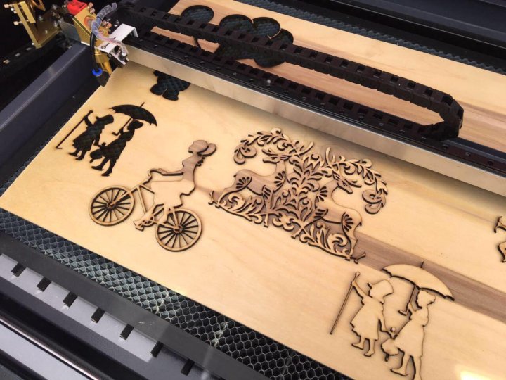 Доставка из Китая в Россию оборудования для лазерной резки по дереву через ПЭК