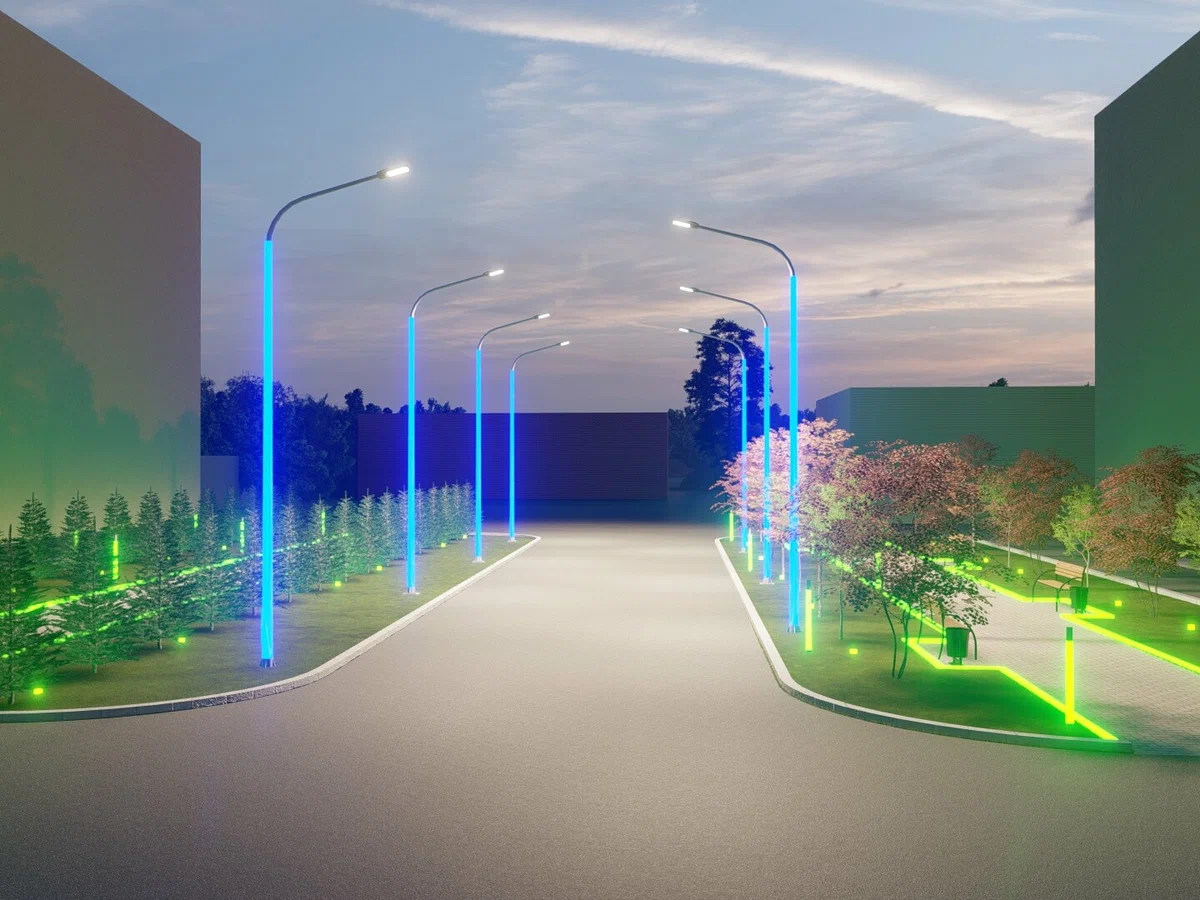 Композитные опоры освещения доставка из Китая.