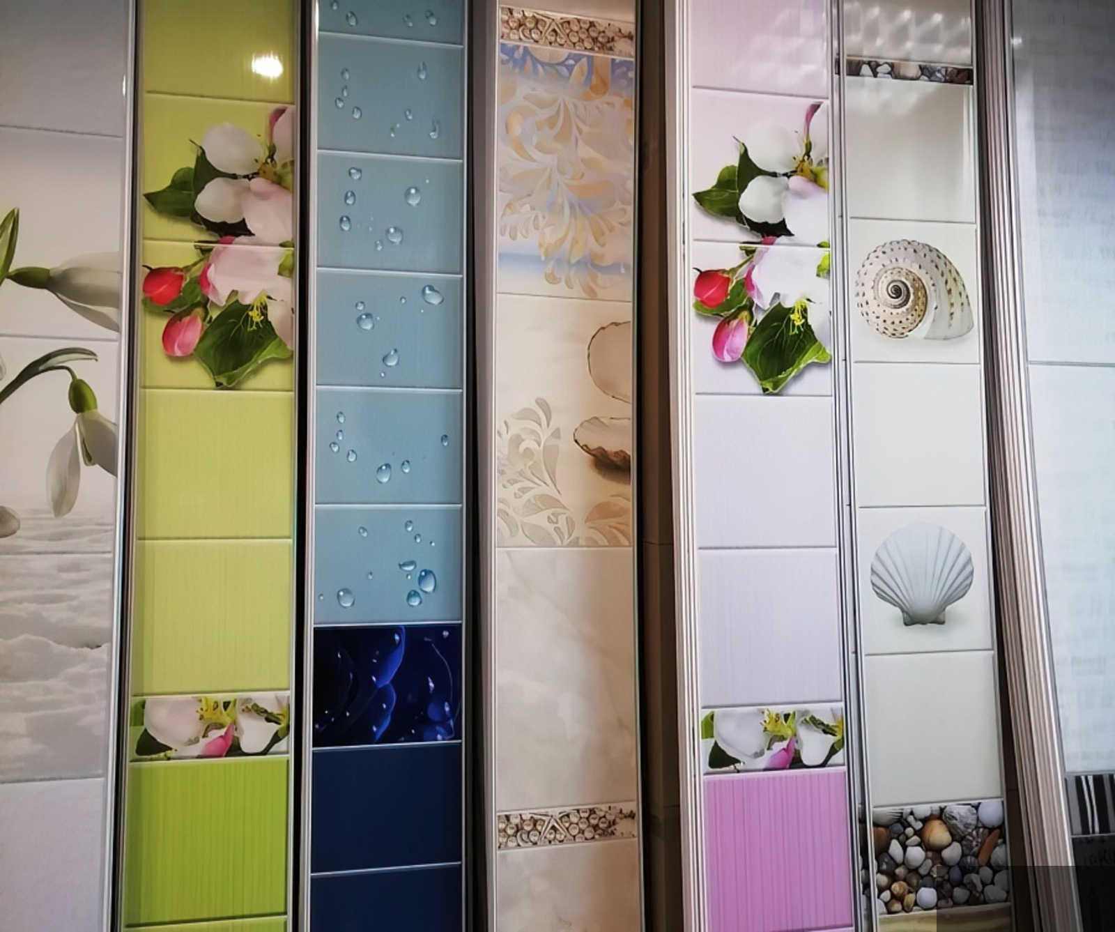 Доставка из Китая: пластиковые панели для внутренних помещений