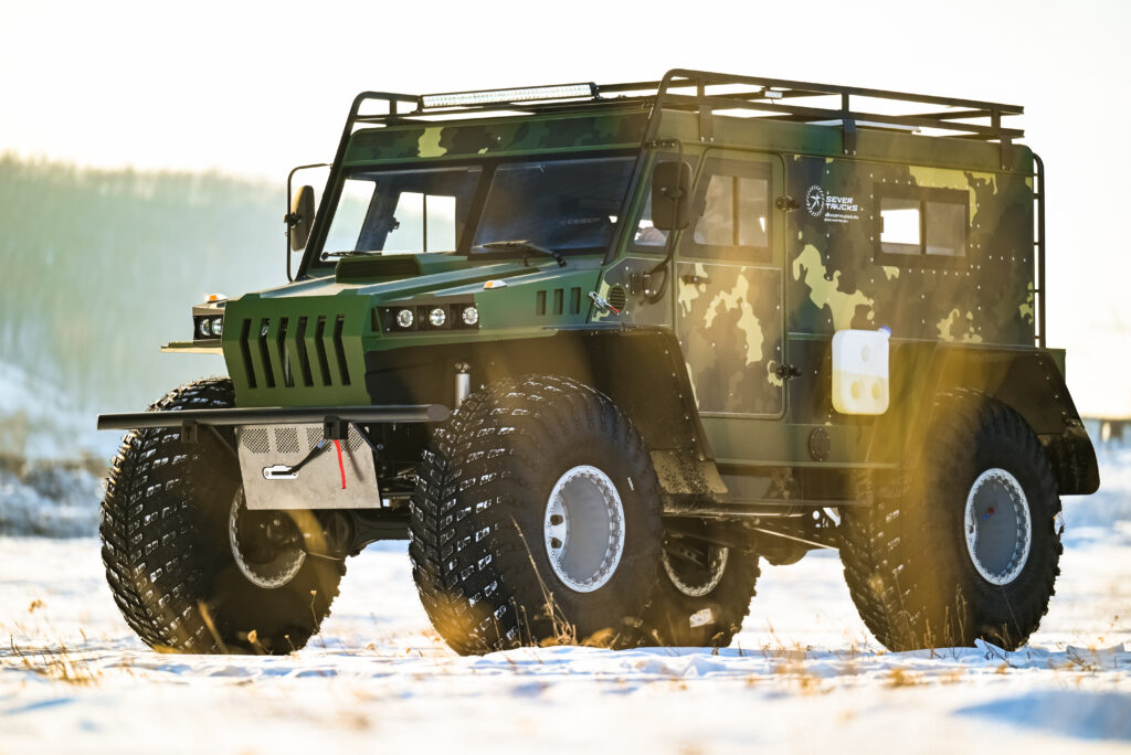 Манёвренный снегоболотоход  с доставкой из Китая.