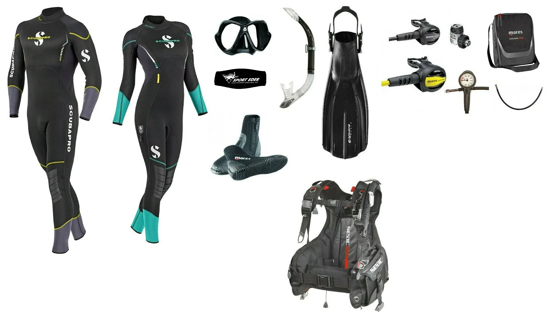 Снаряжение для дайвинга с доставкой из Китая в Россию