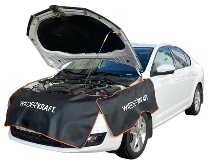 Комплект защитных накидок WIEDERKRAFT на переднюю часть автомобиля с доставкой из Китая в Россию 