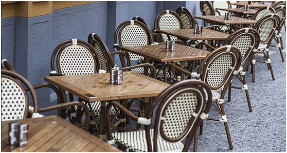 Мебель для уличных летних кафе доставка из Китая