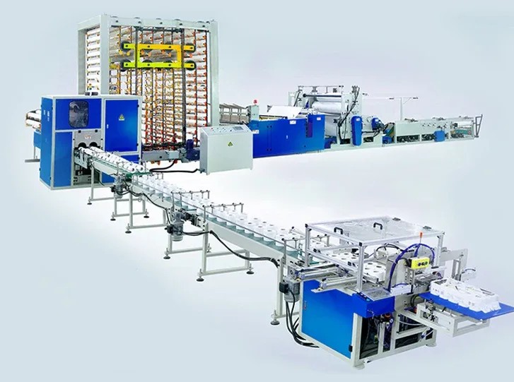 Линия по производству туалетной бумаги с доставкой из Китая в Россию