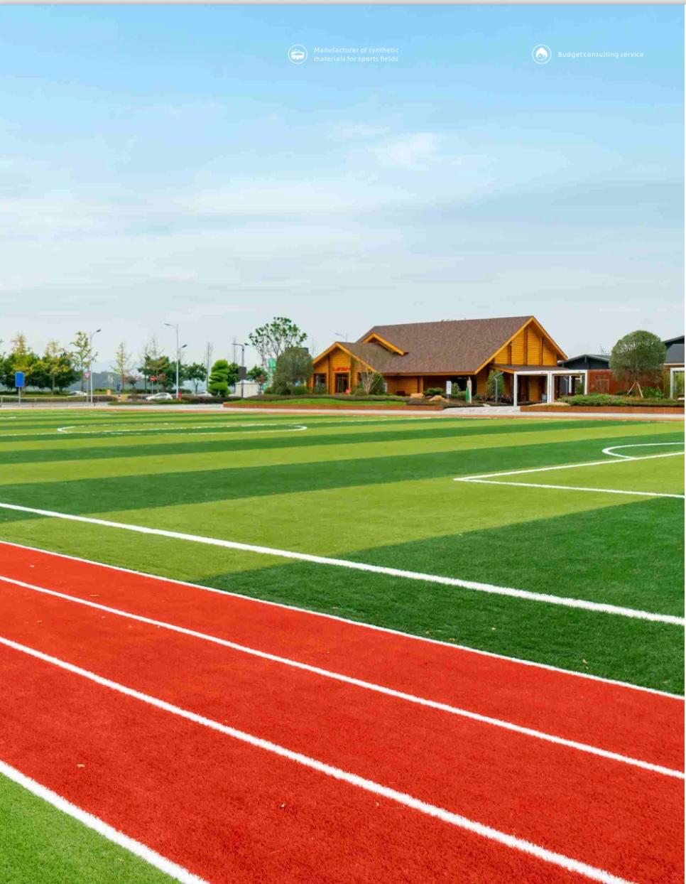 Искусственная трава спортивная серия, доставка с ПЭК Гуанчжоу из Китая.