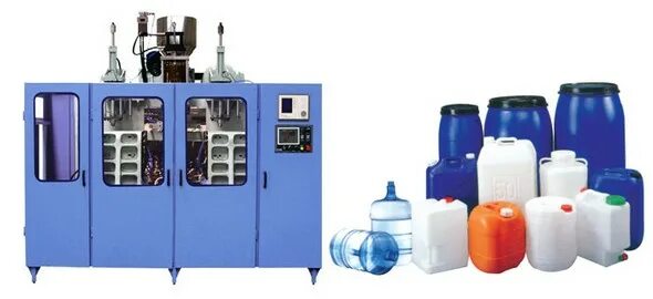 Экструзионно-выдувное оборудование для изготовления пластиковых ёмкостей из Китая