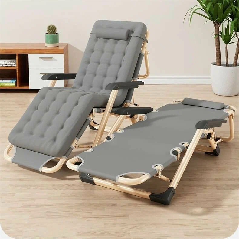 Шезлонг-раскладушка для комфортного отдыха с доставкой из Китая в Россию