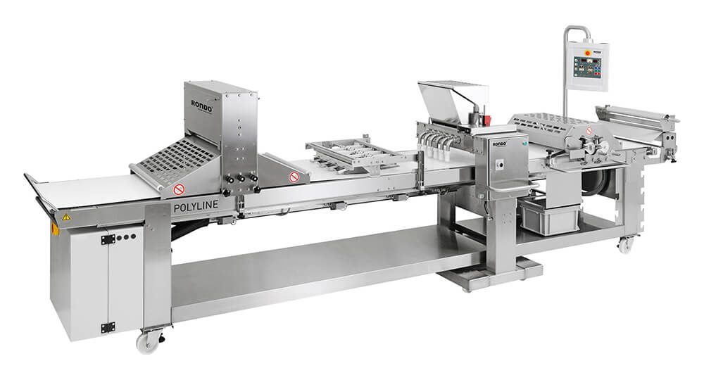 Линия по производству слоеных изделий с доставкой из Китая в Россию