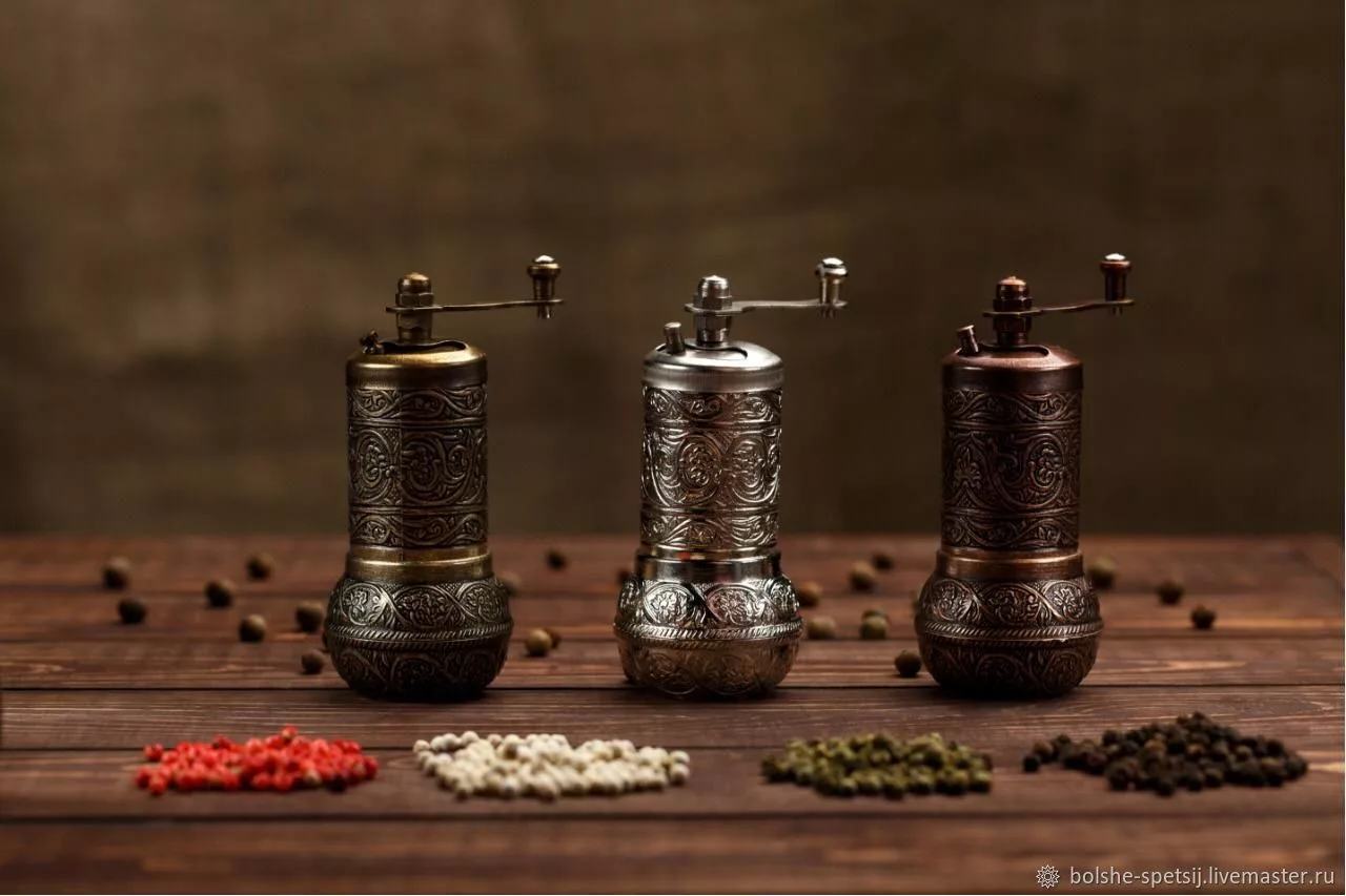 Мельницы для специй металлические с доставкой из Китая в Россию