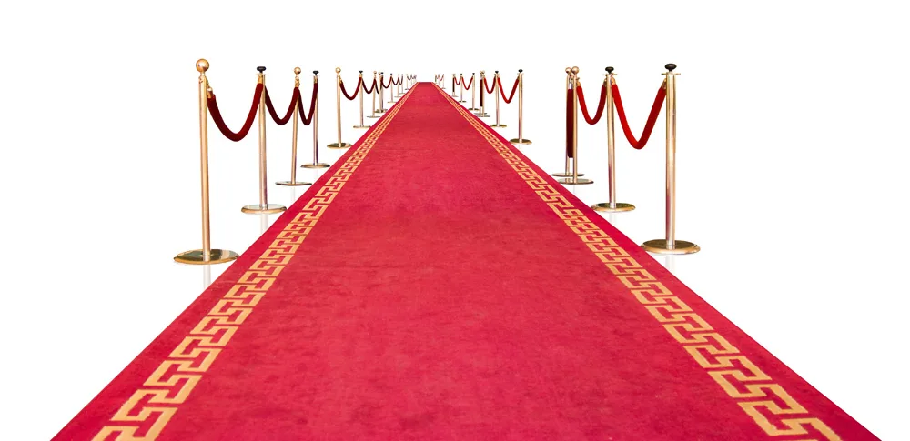Красная ковровая дорожка из Китая с доставкой в Россию