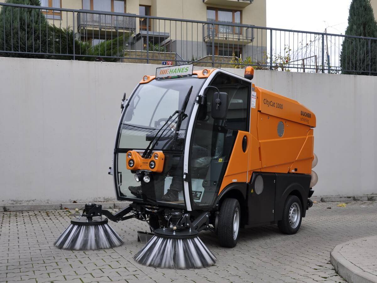 Доставка из Китая дорожной машины для уборки улицы через ПЭК