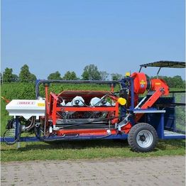 Комбайн для уборки ягод красной и черной смородины из Китая поставка с ПЭК Гуанчжоу в Россию