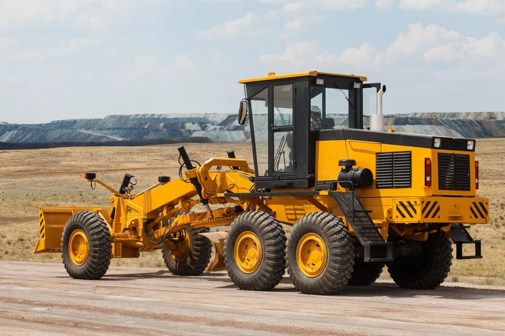 Закупка грейдера с ПЭК Гуанчжоу в Китае.