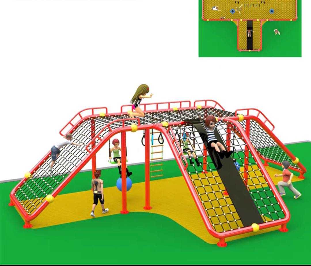 Детская спортивная площадка с покрытием с доставкой из Китая в Россию