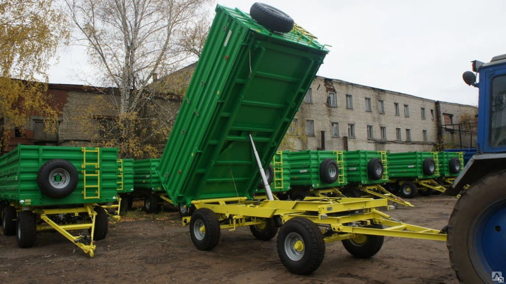 Сельскохозяйственный прицеп из Китая поставка с ПЭК Гуанчжоу в Россию