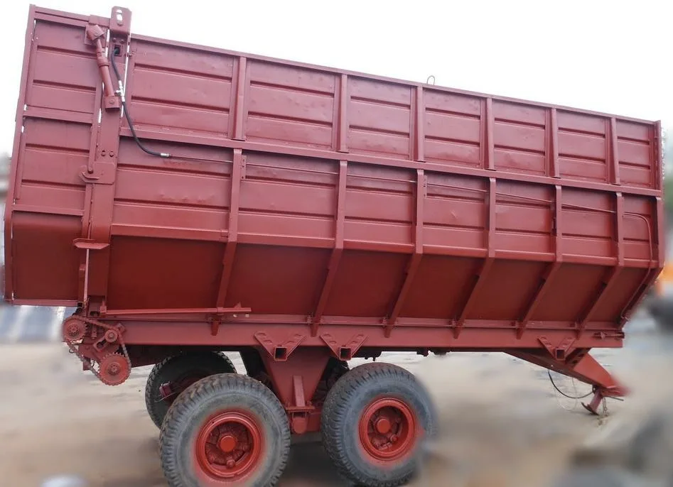 Прицеп для измельчённой массы  из Китая поставка с ПЭК Гуанчжоу в Россию