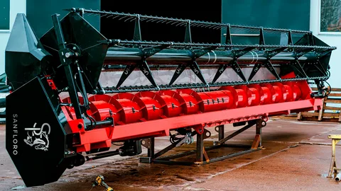 Жатка для уборки сои из Китая поставка с ПЭК Гуанчжоу в Россию