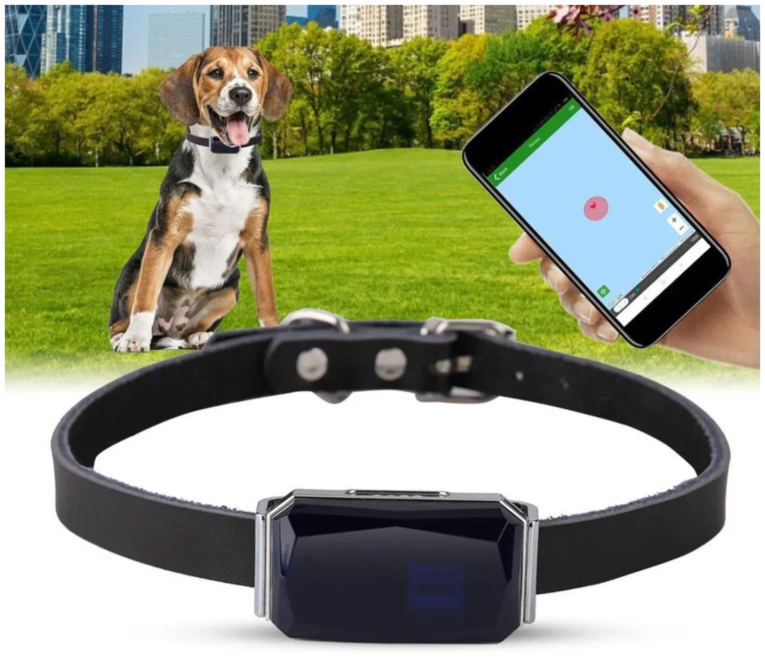 GPS - трекер для животных из Китая поставка с ПЭК Гуанчжоу в Россию