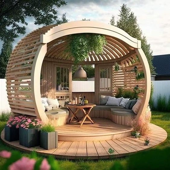 Сборные беседки для дачи с доставкой из Китая