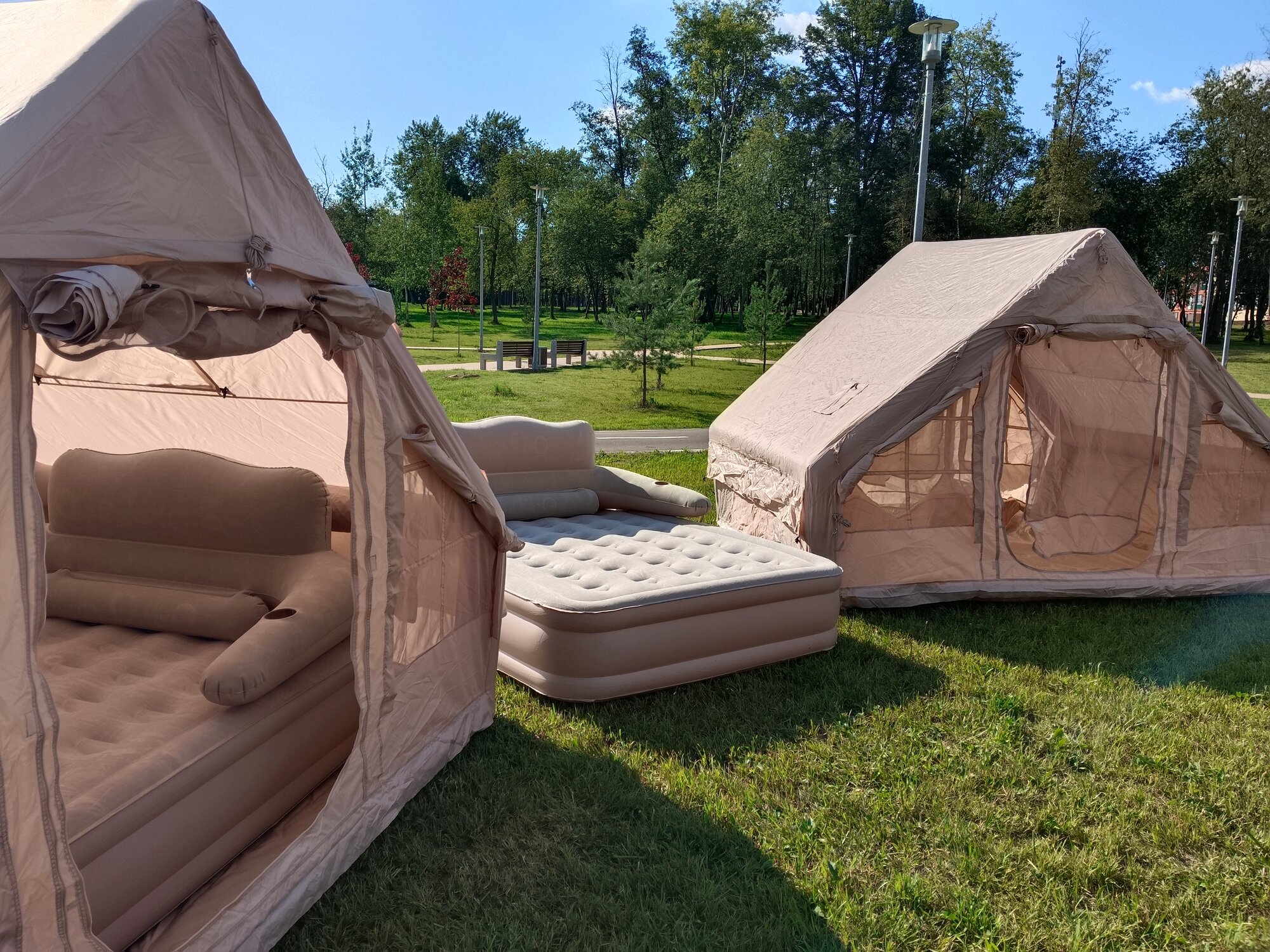 Палатка-дом из Китая через ПЭК Гуанчжоу