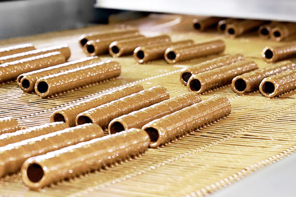 Оборудование для производства вафельных трубочек из Китая поставка  с ПЭК Гуанчжоу в Россию