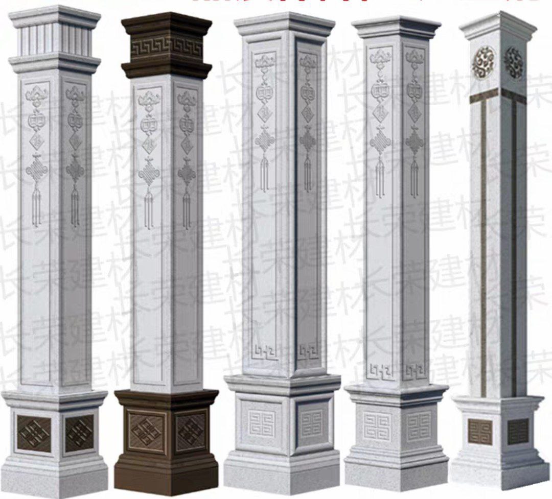 Декоративные колонны и пилястры с доставкой из Китая в Россию