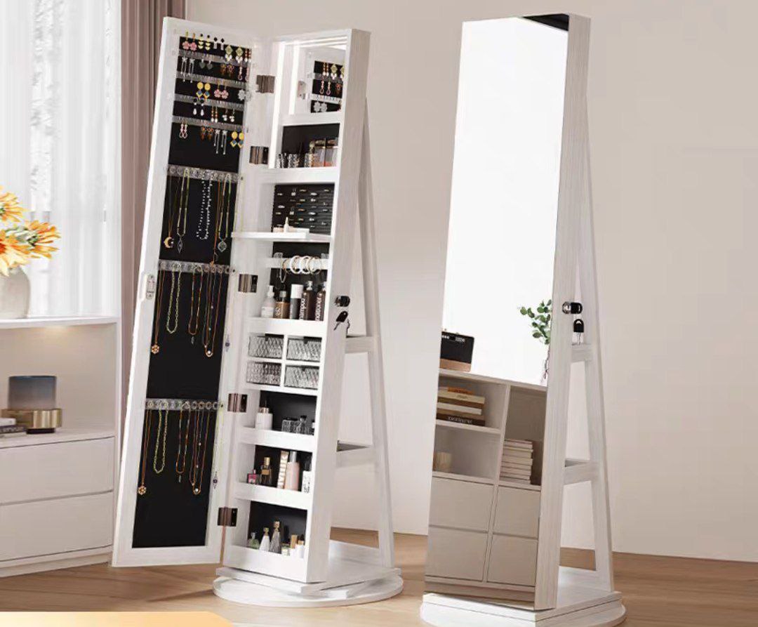 Зеркало с сейфом для хранения украшений с доставкой из Китая  в Россию