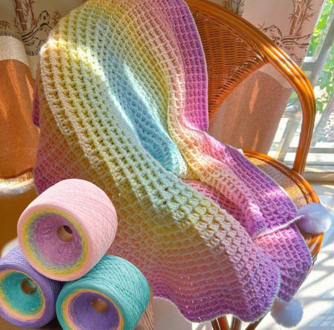 Доставка из Китая в Россию пряжи для рукоделия